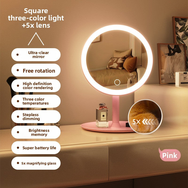 Smart LED Makeup Mirror with Adjustable Lighting