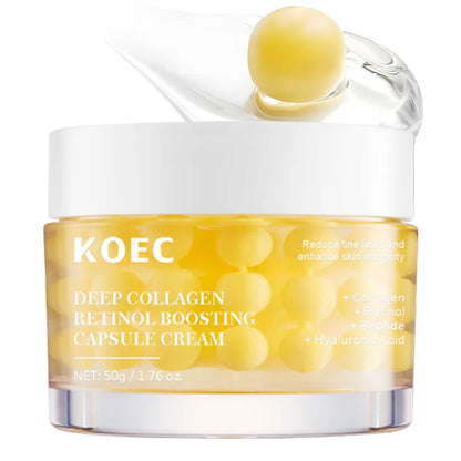 peptide Collagen Skincare Set with Ampoule and Cream