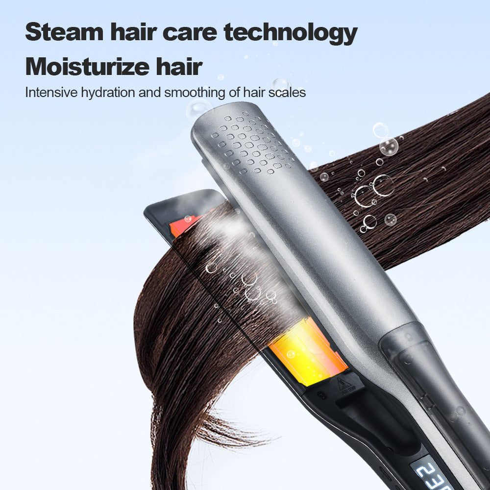 Steam Hair Straightener with Water Tank Great for Protecting Against Heat Damage