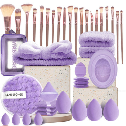 Professional Makeup Brush and Sponge Set