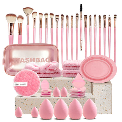 Professional Makeup Brush and Sponge Set