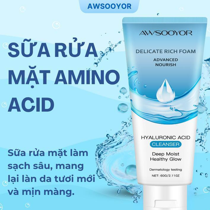 Hyaluronic Acid Facial Cleanser