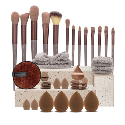 Professional Makeup Brush and Sponge Set