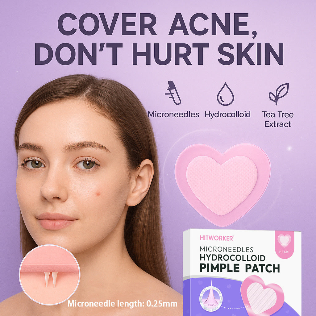 Hydrogel Acne Patches Heart Shape