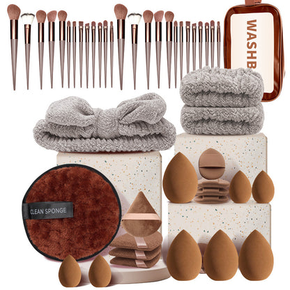 Professional Makeup Brush and Sponge Set