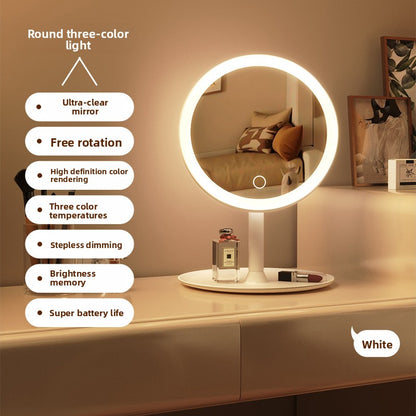 Smart LED Makeup Mirror with Adjustable Lighting
