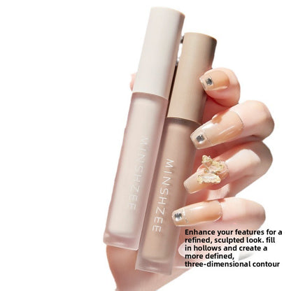 Liquid Contour Stick for Nose Shadowing, 3D Contouring Liquid, Highlighter Pen for Brightening