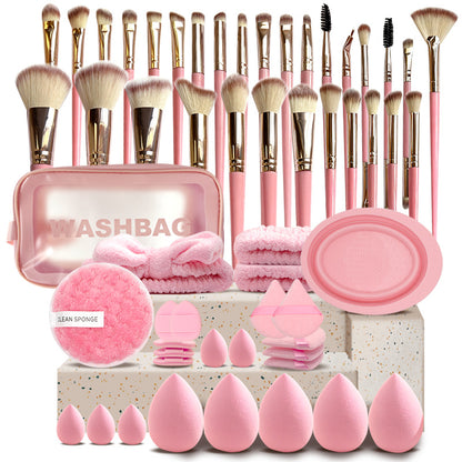 Professional Makeup Brush and Sponge Set