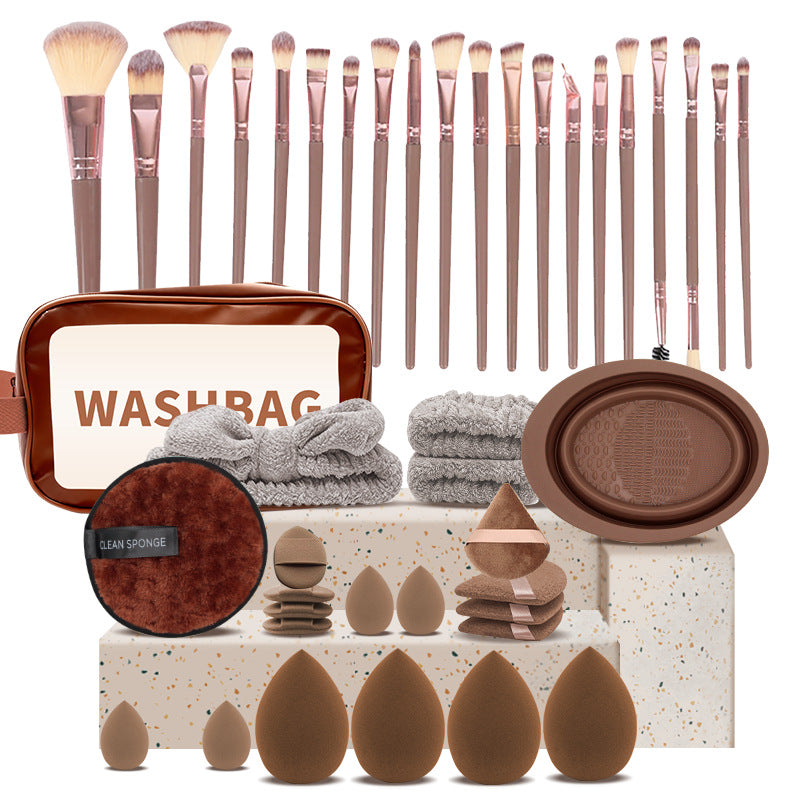 Professional Makeup Brush and Sponge Set