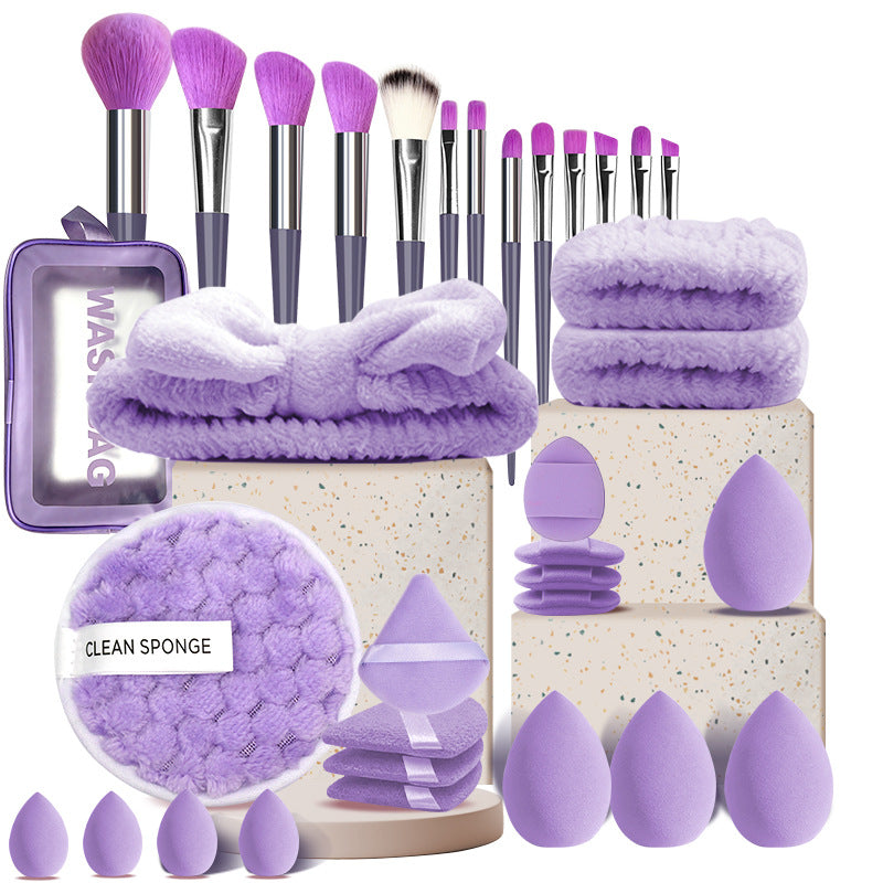 Professional Makeup Brush and Sponge Set