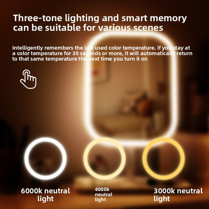 Smart LED Makeup Mirror with Adjustable Lighting