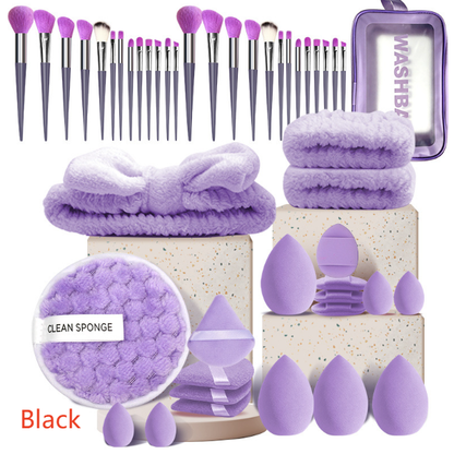 Professional Makeup Brush and Sponge Set