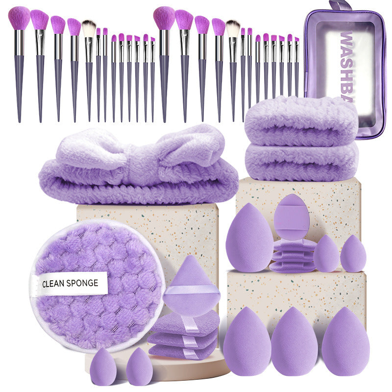 Professional Makeup Brush and Sponge Set