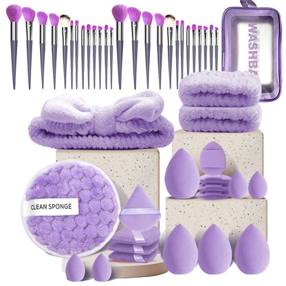 Professional Makeup Brush and Sponge Set