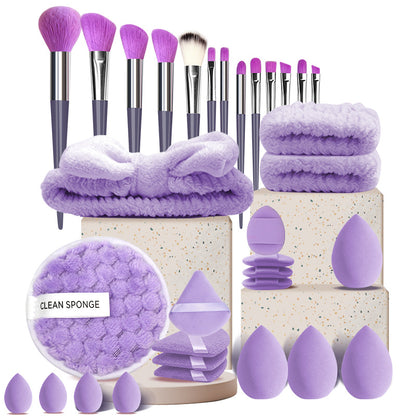 Professional Makeup Brush and Sponge Set