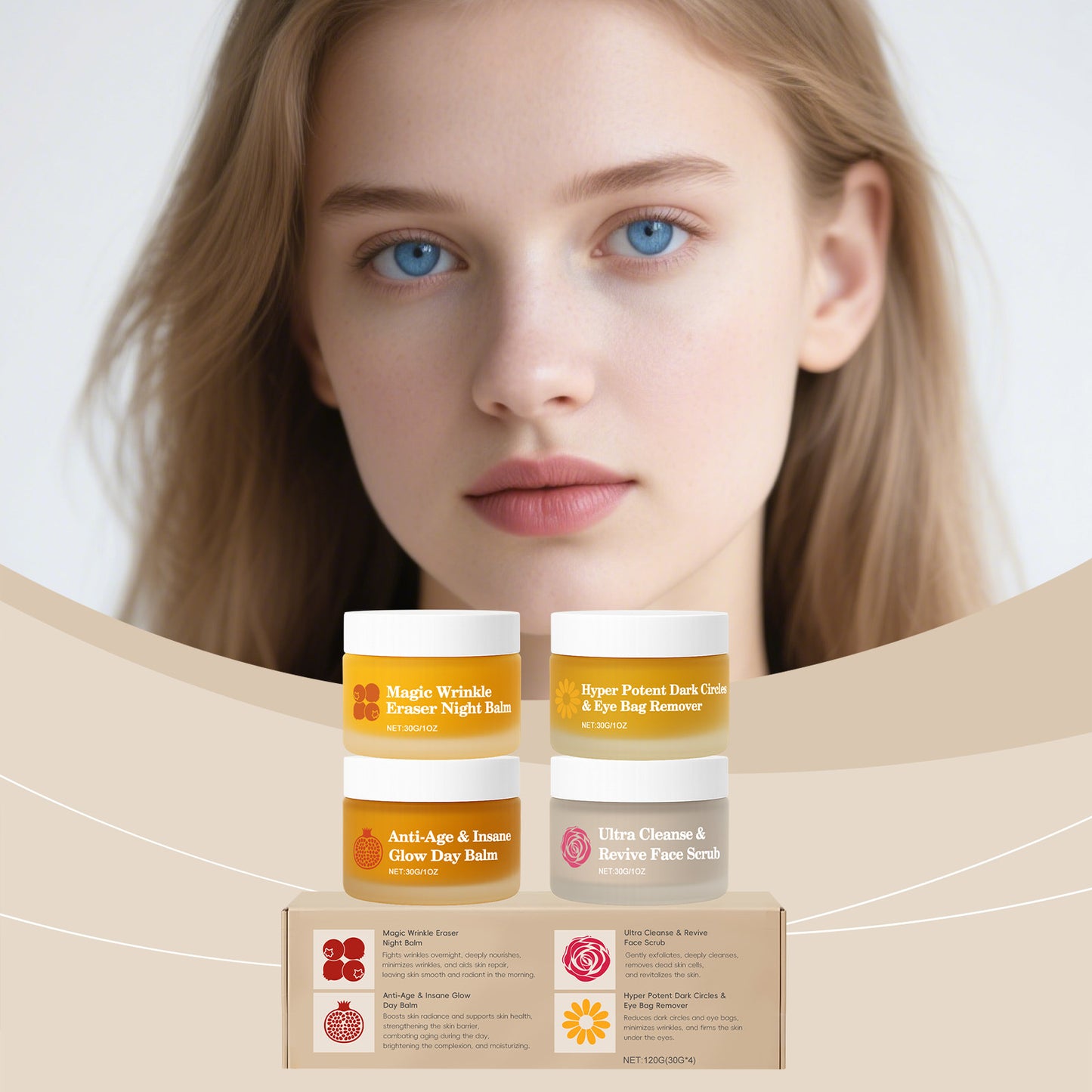 Magic wrinkle removing moisturizer