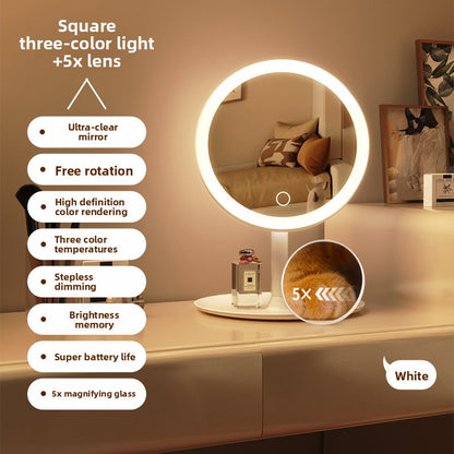 Smart LED Makeup Mirror with Adjustable Lighting