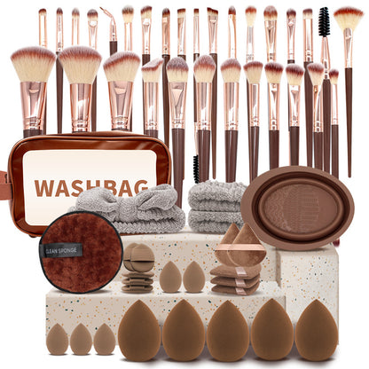 Professional Makeup Brush and Sponge Set