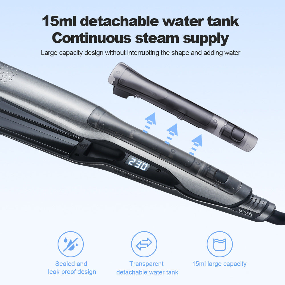 Steam Hair Straightener with Water Tank Great for Protecting Against Heat Damage